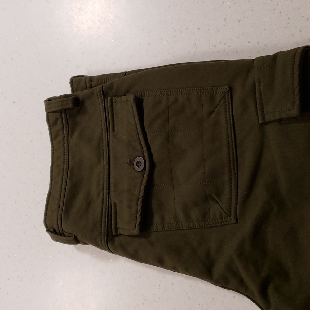 Aowofs fleece lines cargon pants 38w 28l